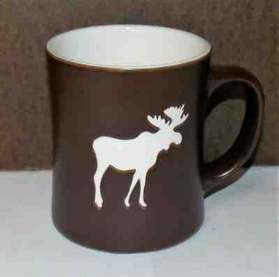 2009 STARBUCKS DARK BROWN MOOSE COFFEE TEA CUP MUG EXCELLENT - Sold on eBay Feb, 1st 2020 for $34.99