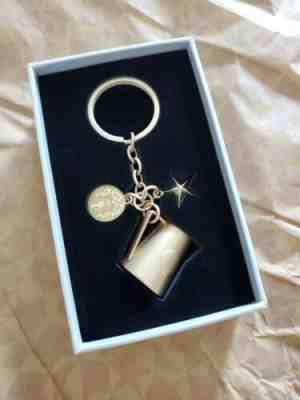 Starbucks Korea Steam Pitcher Keychain Gold Limited Edition - Sold on eBay Feb, 1st 2020 for $21.00
