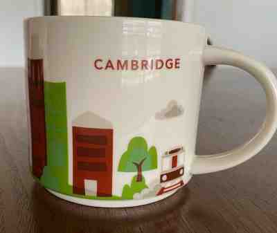 Starbucks You Are Here Mug Cambridge  MA USA 14 oz Coffee Cup NEW  - Sold on eBay Feb, 1st 2020 for $18.00