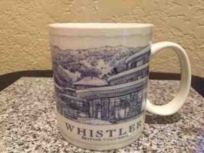 STARBUCKS 2008 Whistler, BC Canada Coffee Mug 18 fl oz City Places Skyline - Sold on eBay Jan, 31st 2020 for $20.00