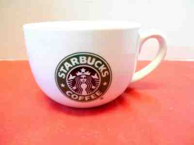Starbucks Jumbo Large White Coffee Mug 2006 Green Mermaid Logo 24 oz Soup Large - Sold on eBay Jan, 31st 2020 for $15.99