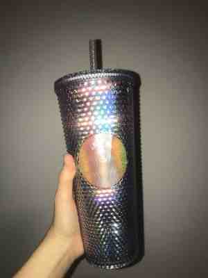 Starbucks 2018 Limited Edition Studded Tumbler Cup - Iridescent, Halographic - Sold on eBay Feb, 2nd 2020 for $100.00
