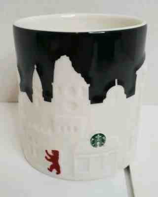 Starbucks mug 2012 Black And White Berlin Raises Relief 16 Oz City Collector Euc - Sold on eBay Jan, 31st 2020 for $34.99