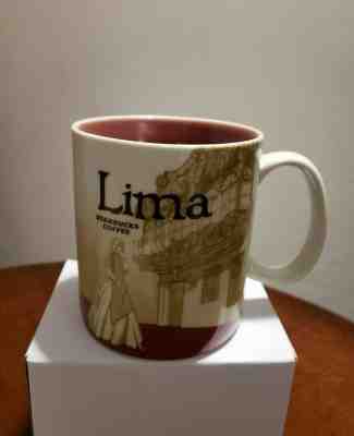 NEW Starbucks Coffee LIMA PERU Global Icon Series Mug 16 oz size cup - Sold on eBay Jan, 31st 2020 for $31.45
