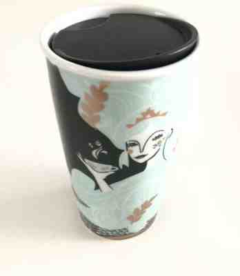 Starbucks 2018 limited edition 12oz Siren Mermaid Double Wall Ceramic Tumbler - Sold on eBay Jan, 31st 2020 for $29.05