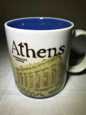 Starbucks Mug Athens Greece 16 Oz City Collector Series Mug 2012 - Sold on eBay Jan, 31st 2020 for $29.99