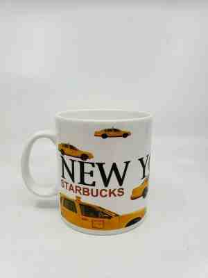 STARBUCKS New York City Yellow Cab Mug Barista 2001 Coffee Fast Free Shipping!!! - Sold on eBay Jan, 31st 2020 for $28.27