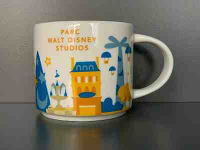 Starbucks Mug YAH Series Paris Disneyland Parc Walt Disney Studios 14oz - Sold on eBay Jan, 31st 2020 for $39.90