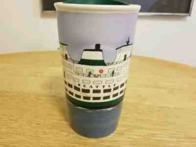 Starbucks 2016 Ceramic Seattle Ferry Tumbler, New! Never Used! 12 oz. HTF! - Sold on eBay Jan, 31st 2020 for $44.95
