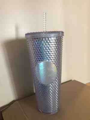 STARBUCKS 2018 RAINBOW IRIDESCENT DIAMOND UNICORN TUMBLER COLD CUP 24OZ TRAVEL - Sold on eBay Jan, 31st 2020 for $140.00