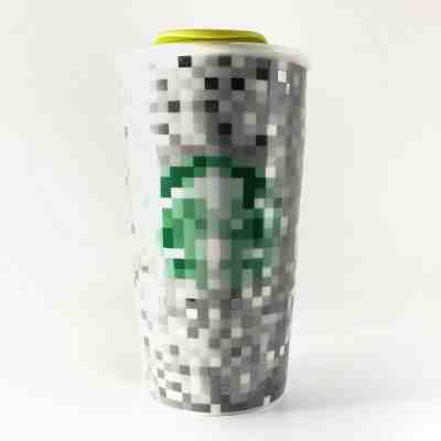 Starbucks Rodarte 2012 Ceramic Double Walled 12oz Coffee Travel Mug - Sold on eBay Jan, 31st 2020 for $22.49
