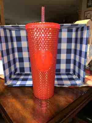 NEW Starbucks 2019 Holiday Bling Neon Pink Iridescent Studded Venti Tumbler Cup - Sold on eBay Jan, 31st 2020 for $24.99