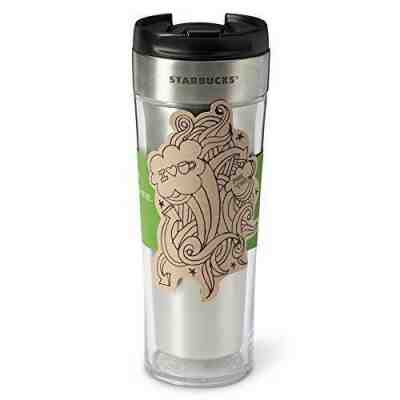 New Starbucks Stainless Steel Create your own 16 oz Travel Tumbler Mug RARE FIND - Sold on eBay Jan, 31st 2020 for $39.99