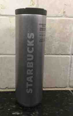 Starbucks Vacuum Insulated Flip-Top Tumbler Glitter Silver Stainless Steel 16oz  - Sold on eBay Jan, 31st 2020 for $26.49