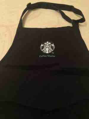 Never Used Starbucks Coffee Master Barista Black Apron - Sold on eBay Jan, 30th 2020 for $51.00