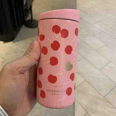 Starbucks Valentine 2020 Hearts Cherries MIIR Stainless Steel Tumbler 12oz - Sold on eBay Jan, 30th 2020 for $42.00