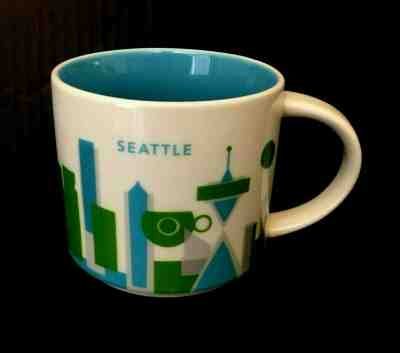Starbucks Seattle You Are Here Collection 14 oz Mug Cup Music City 2012 New - Sold on eBay Feb, 3rd 2020 for $20.39