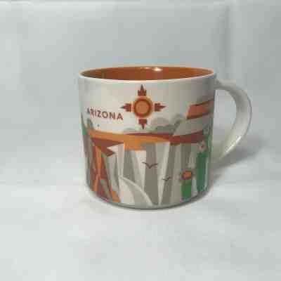 STARBUCKS ARIZONA 14 OZ. COFFEE MUG YOU ARE HERE COLLECTION 2013  - Sold on eBay Feb, 2nd 2020 for $20.89