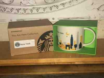 Starbucks New York “You Are Here” Collection Coffee Mug Cup w/ Box - FREESHIP - Sold on eBay Feb, 2nd 2020 for $29.00