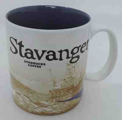 Starbucks City Icon Mug STAVANGER NORWAY 2014 16 fl oz - Sold on eBay Feb, 2nd 2020 for $51.00