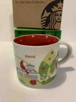 Starbucks Mug Ohio You Are Here Series 2015 Coffee Mug 14 Oz NEW - Sold on eBay Feb, 2nd 2020 for $22.00