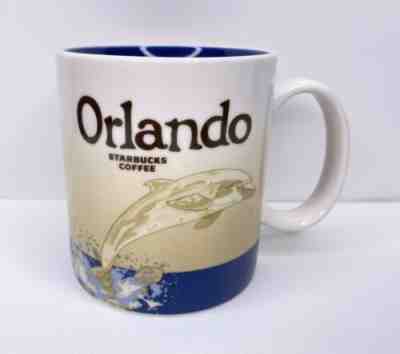 Starbucks Orlando FL Collector Series 16oz City Global Icon Coffee Mug Cup NEW - Sold on eBay Feb, 2nd 2020 for $24.95