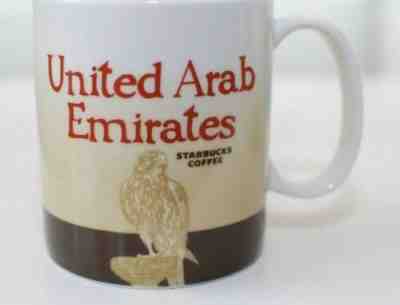 Starbucks City Mug Cup Global Icon Series United Arab Emirates 16oz New - Sold on eBay Feb, 2nd 2020 for $39.99