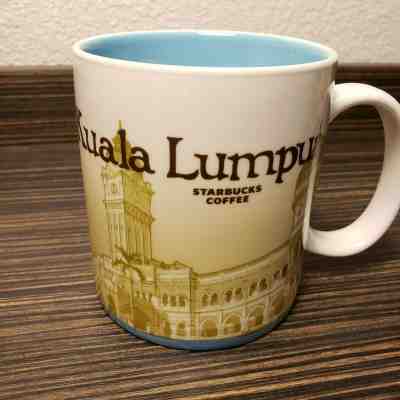 [NWT] Starbucks Coffee Mug KUALA LUMPAR Global City Icon Collector Series D/C