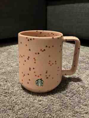 Starbucks 2020 Valentines Mug 14 Oz Pink With Hearts - Sold on eBay Feb, 2nd 2020 for $27.99
