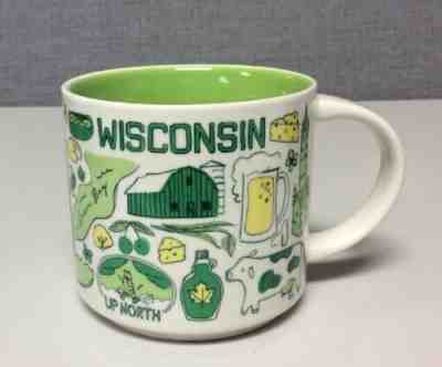 Starbucks Been There Series 14 Oz Coffee Mug WISCONSIN - New - Sold on eBay Feb, 2nd 2020 for $24.95