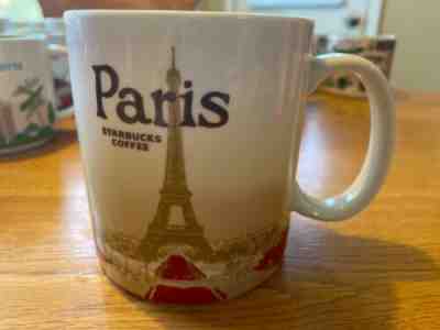 STARBUCKS 16oz Paris Coffee Cup Mug Collector Series 2015 - Sold on eBay Feb, 2nd 2020 for $34.00