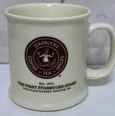 The First STARBUCKS Store Collectors Mug Pike Place Market Est 1971 Seattle WA!! - Sold on eBay Feb, 2nd 2020 for $22.85