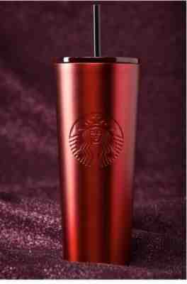 New Starbucks Cold cup Red Stainless Steel - Sold on eBay Feb, 2nd 2020 for $49.99