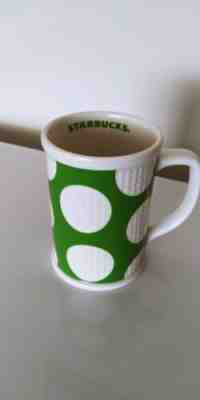 Starbucks Coffee Mug Golf Balls 2006 16 oz Green White Ceramic Cup - Sold on eBay Feb, 2nd 2020 for $22.95