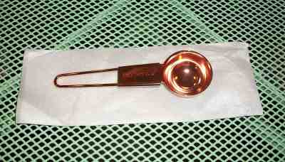 Starbucks Copper Plated Coffee Scoop - Brand New - 2 Tablespoon Capacity - Sold on eBay Feb, 2nd 2020 for $25.00