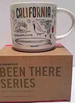 NWB Starbucks CALIFORNIA 2018 Been There Christmas mug 14oz - Sold on eBay Feb, 2nd 2020 for $36.50