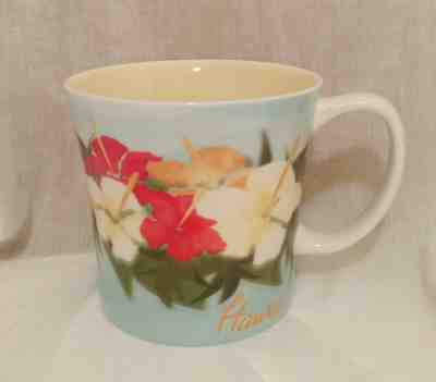 Starbucks 2010 Hawaii Hibiscus Flowers New Bone China Coffee Mug - Sold on eBay Feb, 2nd 2020 for $21.95