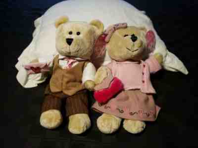 Starbucks Bearista Bears Valentines Day Couple Purse Tie  2007 NWT - Sold on eBay Feb, 2nd 2020 for $24.99