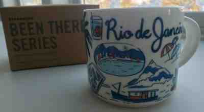 BEEN THERE STARBUCKS MUG SERIES RIO DE JANEIRO AND BRASIL