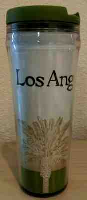 STARBUCKS RARE  2008 LOS ANGELES CITY TUMBLER GOLD PALM - Sold on eBay Feb, 1st 2020 for $39.99
