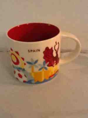 Starbucks You Are Here Spain Coffee Cup Mug  14 Oz - Sold on eBay Feb, 1st 2020 for $24.99