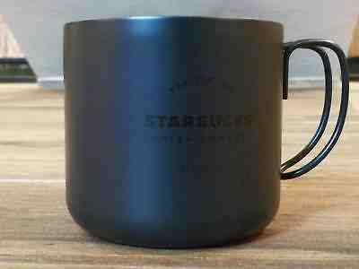 Starbucks Mug Stainless Steel Camping black 2017 Handle Travel 12 oz Thailand - Sold on eBay Feb, 1st 2020 for $30.00