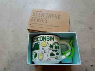 STARBUCKS WISCONSIN (WI) BEEN THERE SERIES MINI MUG ORNAMENT NEW IN BOX - Sold on eBay Feb, 1st 2020 for $25.00