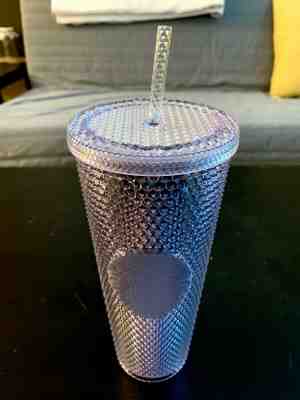 NEW 2019 Starbucks Bling Platinum Studded Venti Cold Cup Tumbler SHIPPING NOW - Sold on eBay Feb, 1st 2020 for $24.95