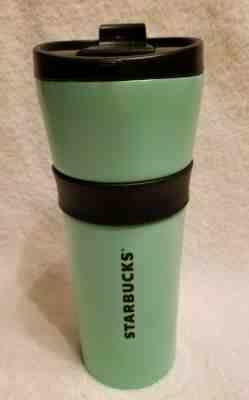 Starbucks MINT GREEN MAX Stainless Steel Tumbler 16oz GUC RARE!!  VHTF   - Sold on eBay Feb, 4th 2020 for $25.00