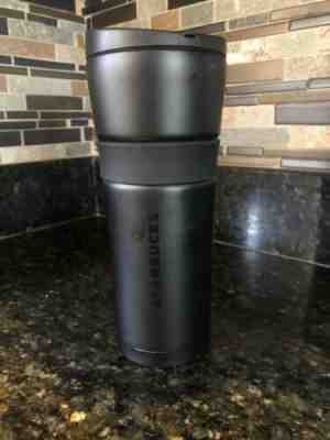 2016 Starbucks Black Coffee Stainless Steel travel tumbler Cup Mug 16oz BLACK - Sold on eBay Feb, 4th 2020 for $29.99