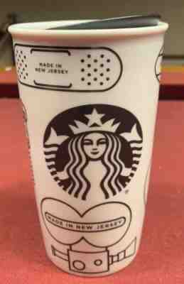 Starbucks NEW JERSEY Made In NJ Ceramic Travel Tumbler Mug Limited Retired - Sold on eBay Feb, 4th 2020 for $24.95