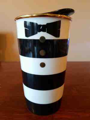Alice and Olivia 2013 Starbucks 12oz Double Wall Ceramic Tumbler Mug - Sold on eBay Feb, 4th 2020 for $24.80