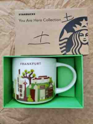 Starbucks Coffee YAH Mug FRANKFURT GERMANY You Are Here Cup 14 oz NEW W/ SKU - Sold on eBay Feb, 4th 2020 for $35.00