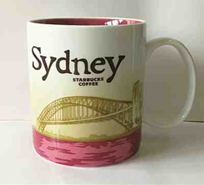 Starbucks Coffee Mug Sydney Global Idol City Collector Series 16 oz - Sold on eBay Feb, 4th 2020 for $25.00